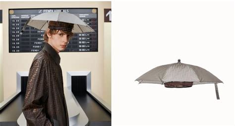 cappello ombrello fendi|Cappelli FENDI Uomo .